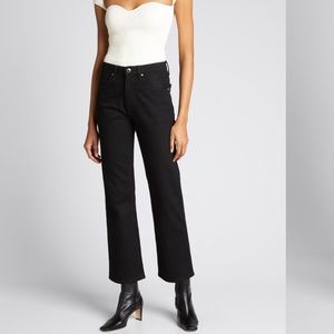 KHAITE Vivian Jean in black rinse 24 Like New!